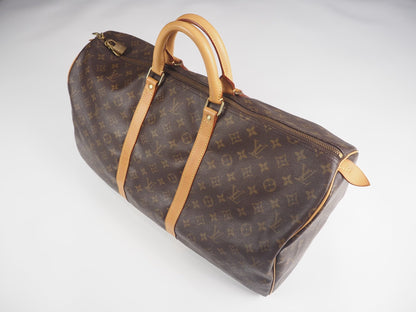 louis vuitton monogram keepall bandouliere 55