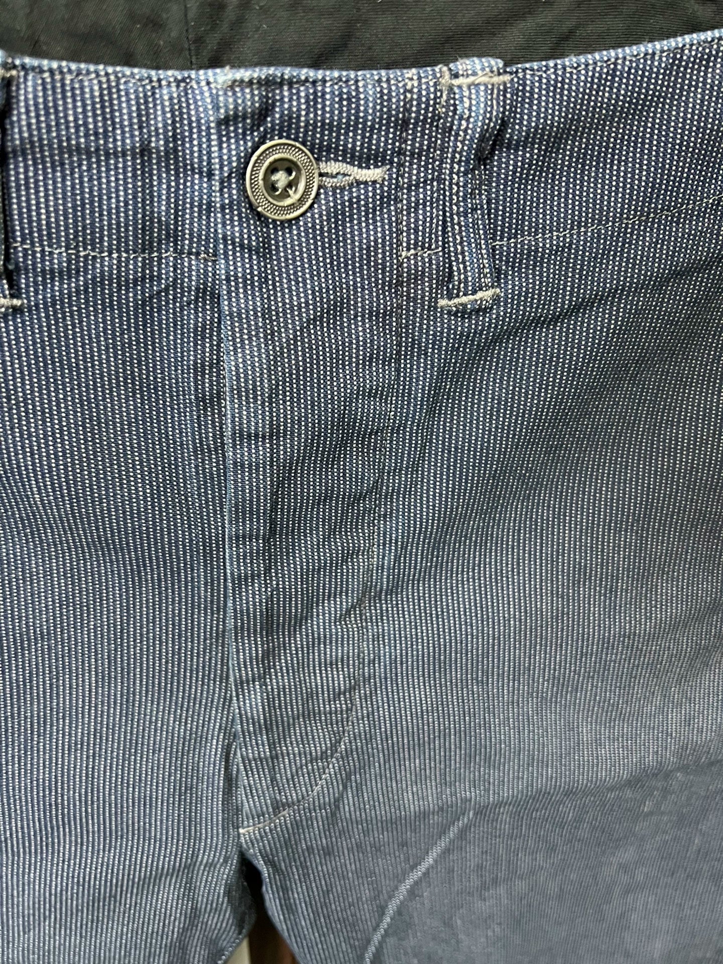 RRL Blue Dyed Military Pants Wabash