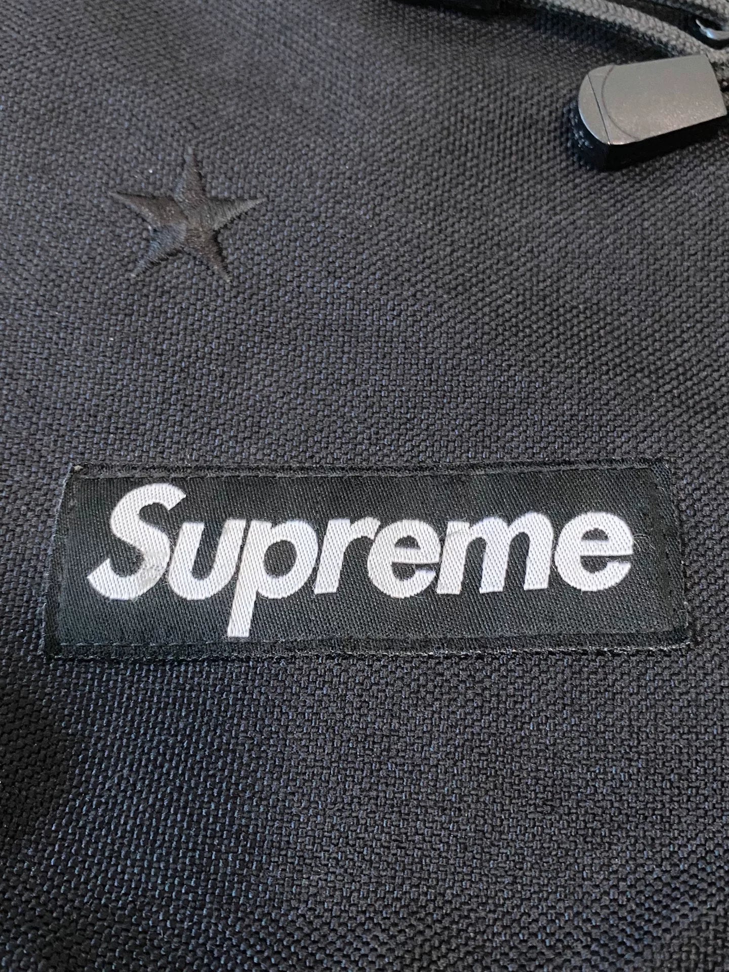 supreme 35th backpack with embroidered stars