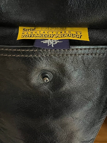 toys mccoy a2 flight jacket leather