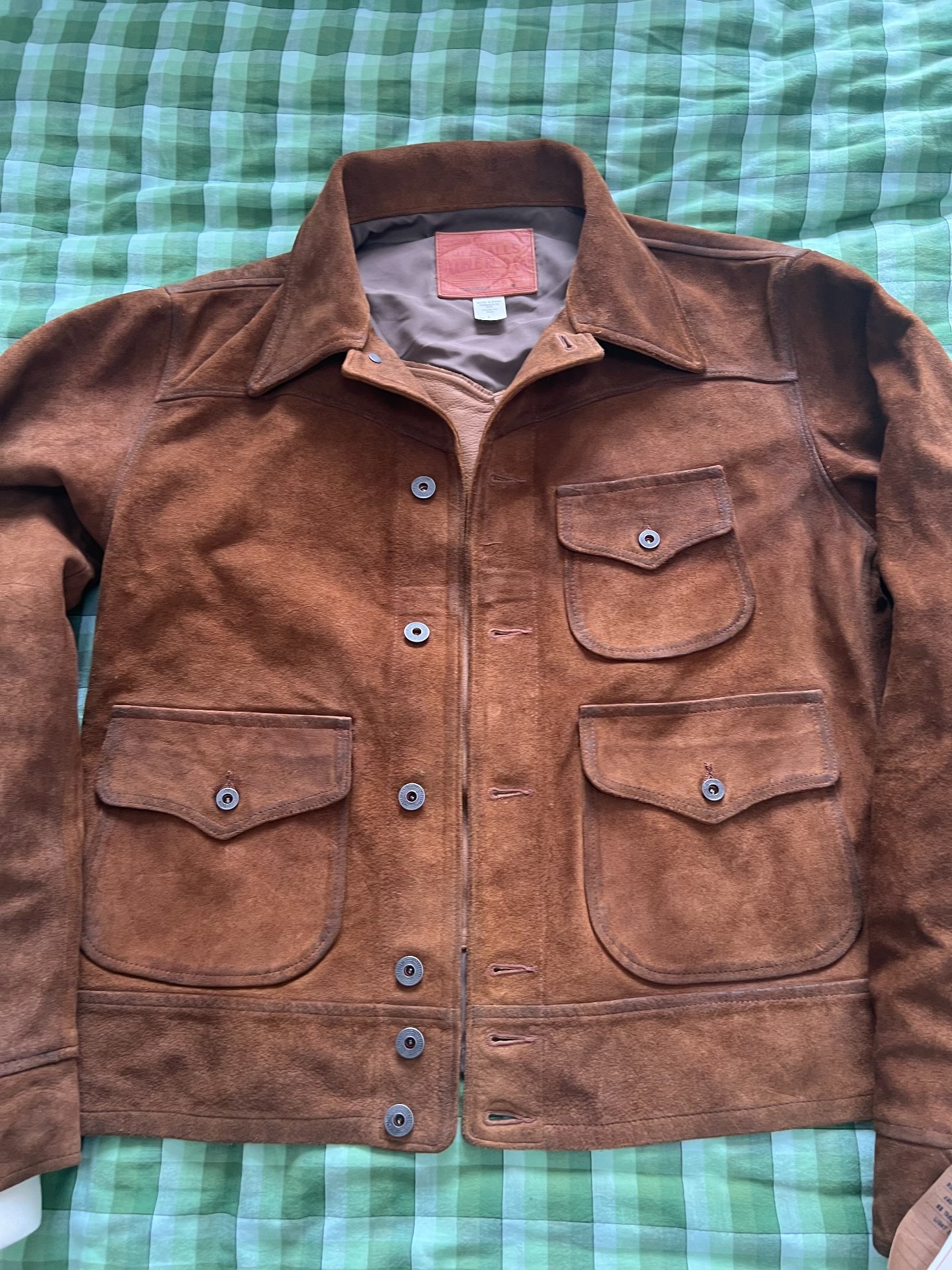 RRL 2026 Suede Three-Pocket Jacket