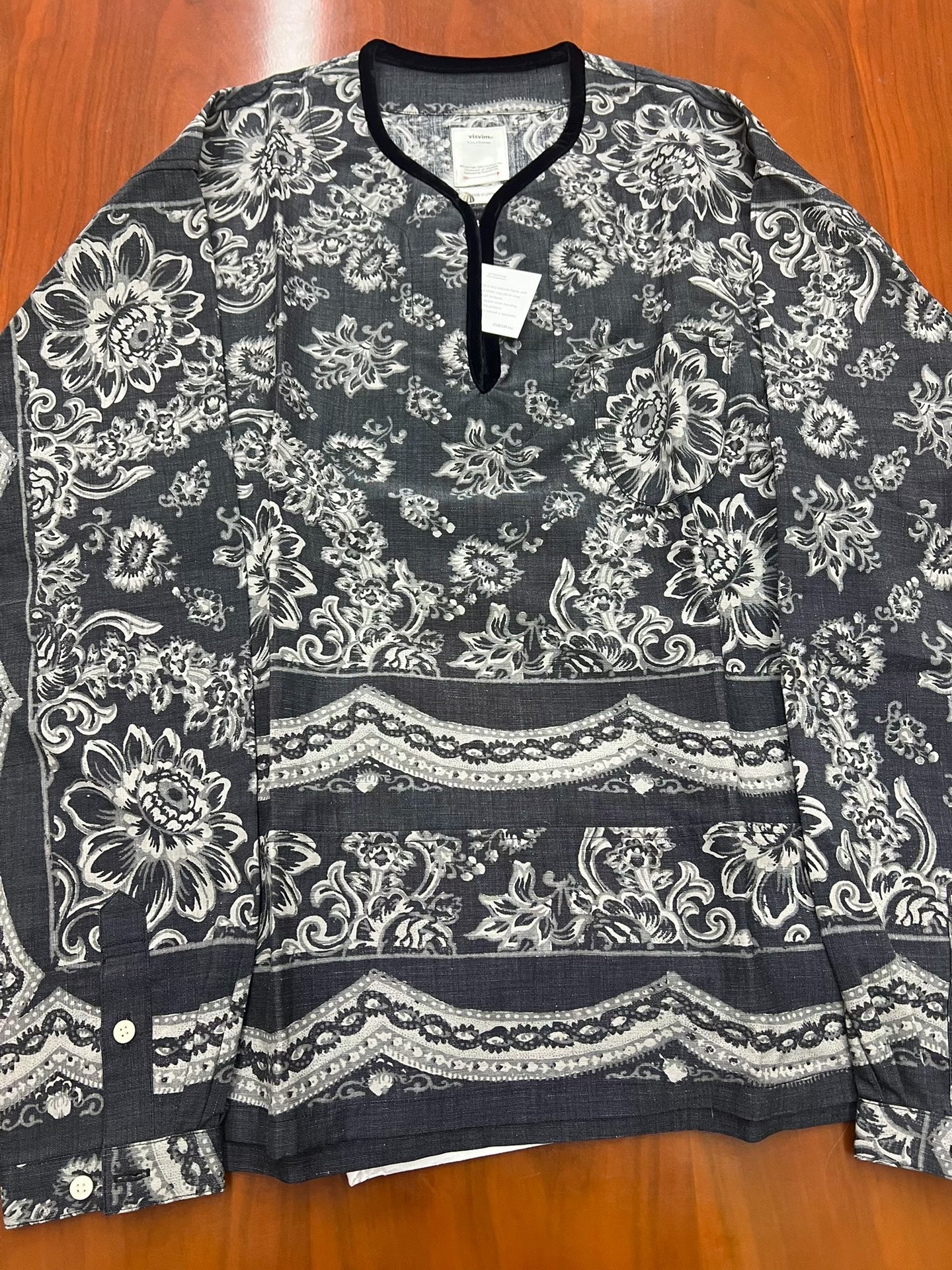 Visvim 22ss Tunic Wildflower P.O. Shirt