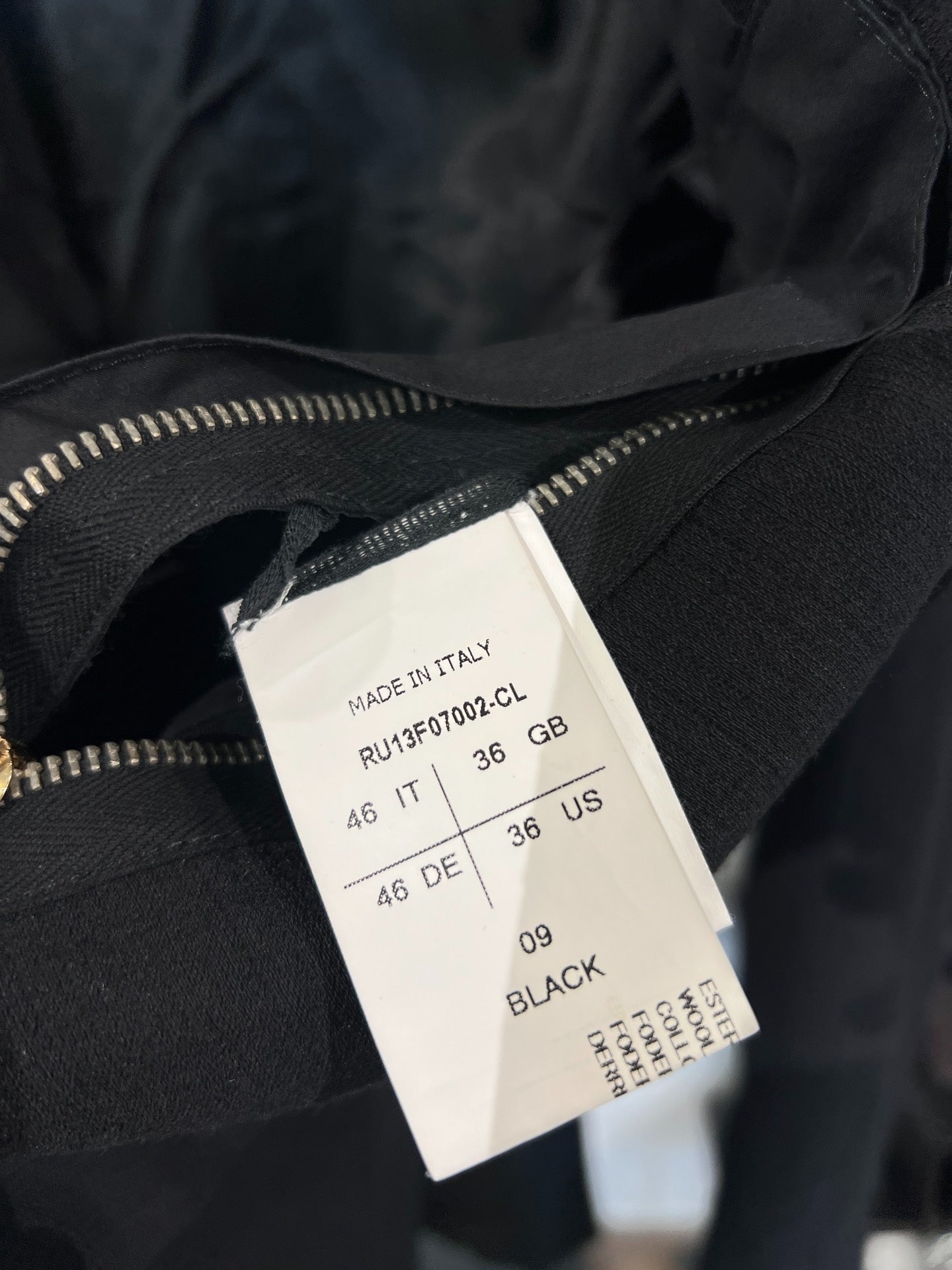 Rick Owens Wrinkled Satin Collared Blazer 46