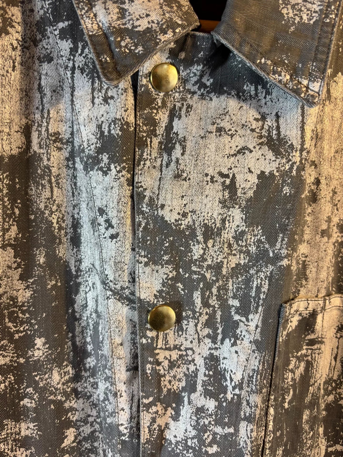 Beams Plus 25AW Painted Coverall Jacket