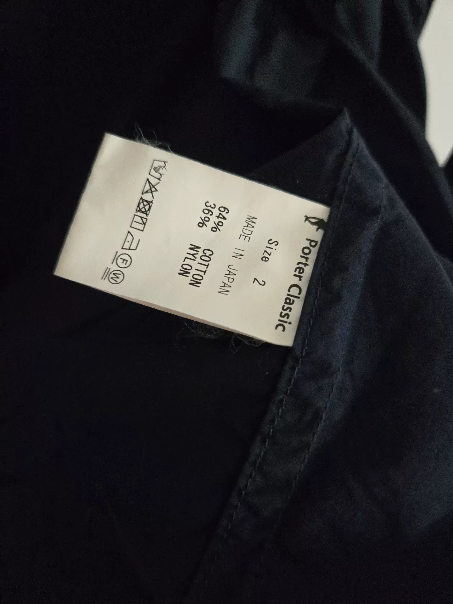 Porter Classic Poplin Gathered Coach Jacket