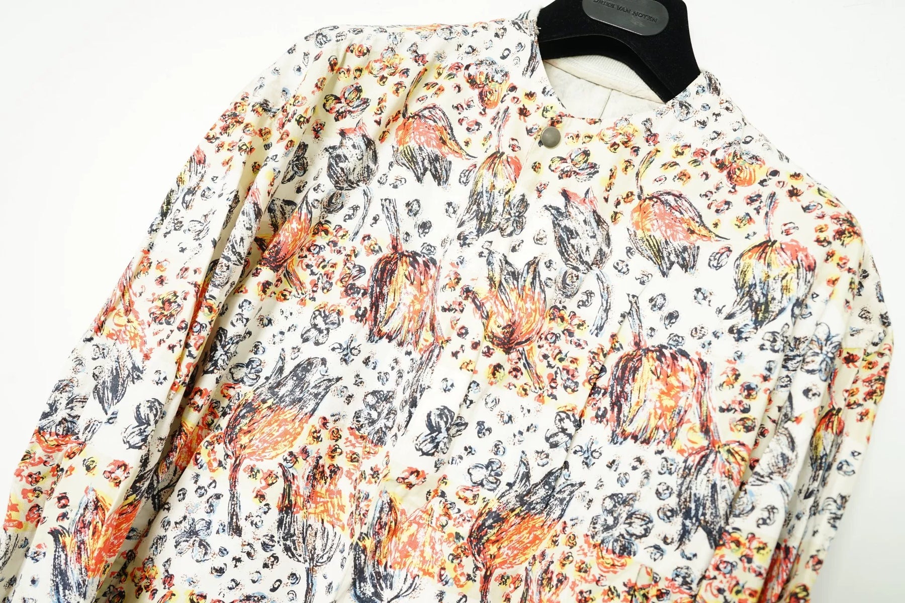 Yohji Yamamoto Floral Zip Jacket
