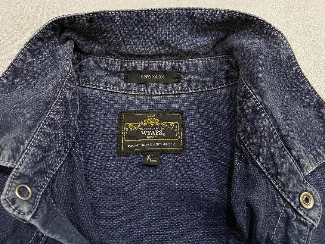 WTAPS Indigo Dyed Denim Jacket