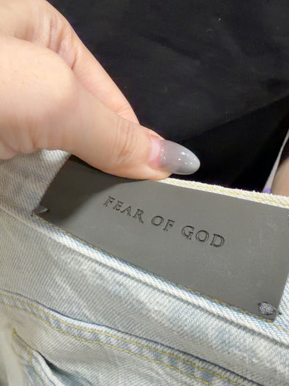 Fear of God Light Blue Jeans