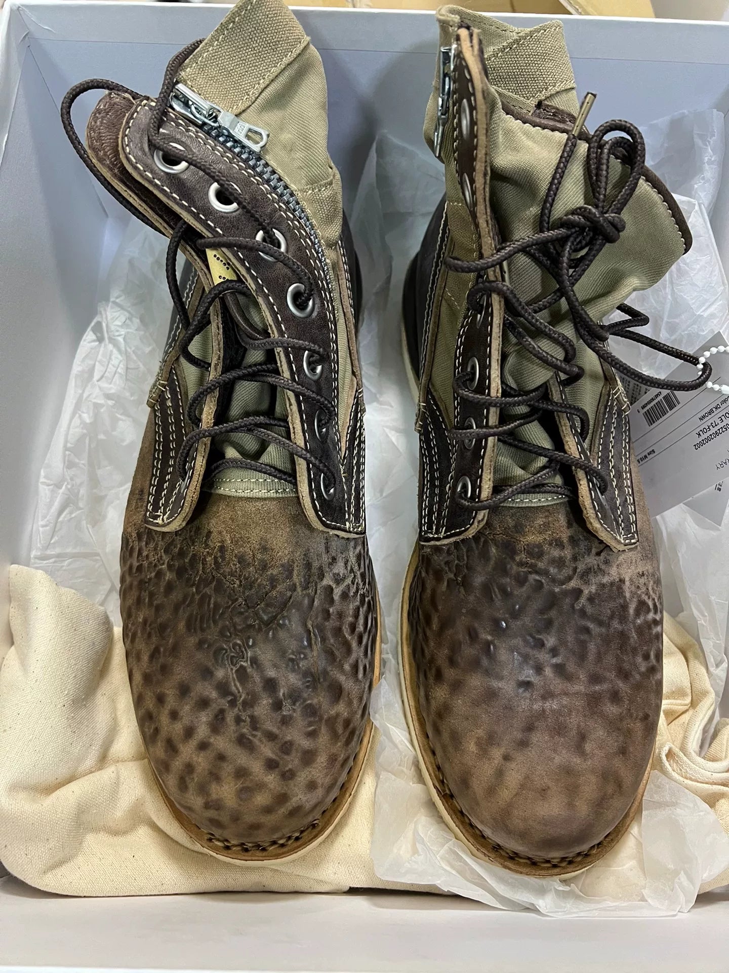 visvim cd 7 hole military boots