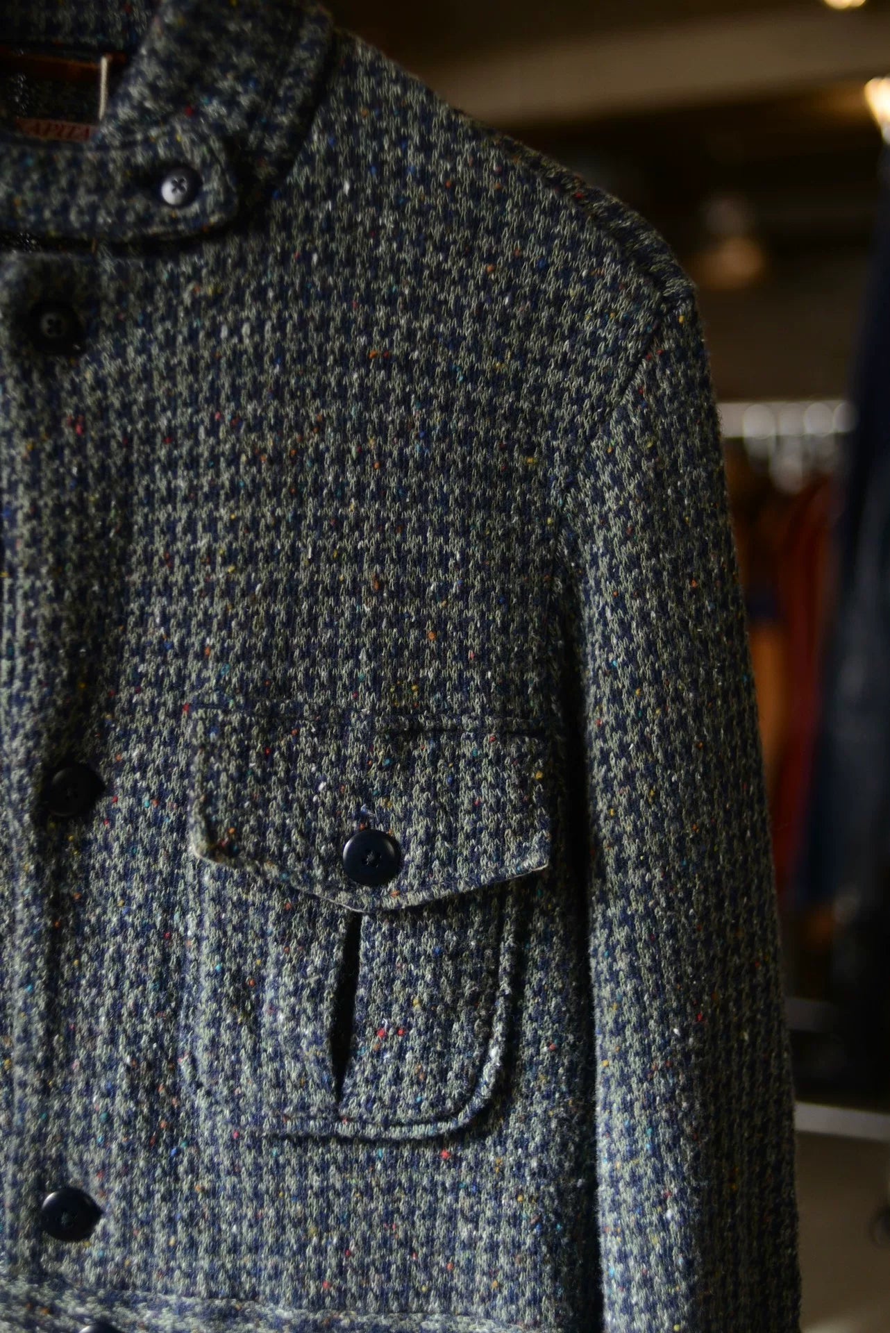 Kapital Knit Blend Coat Size 2
