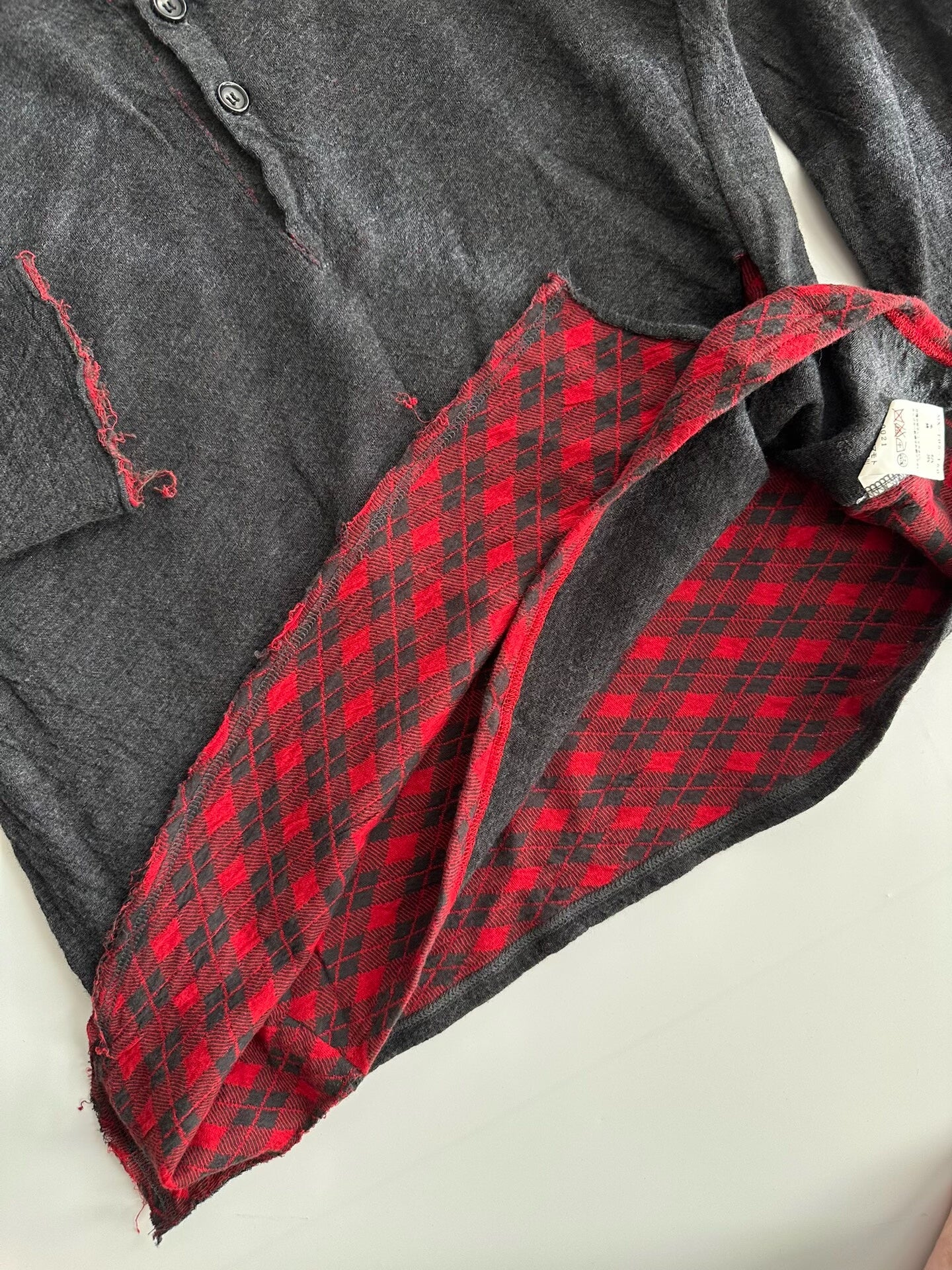 Y's Yohji Yamamoto Layered Sweater