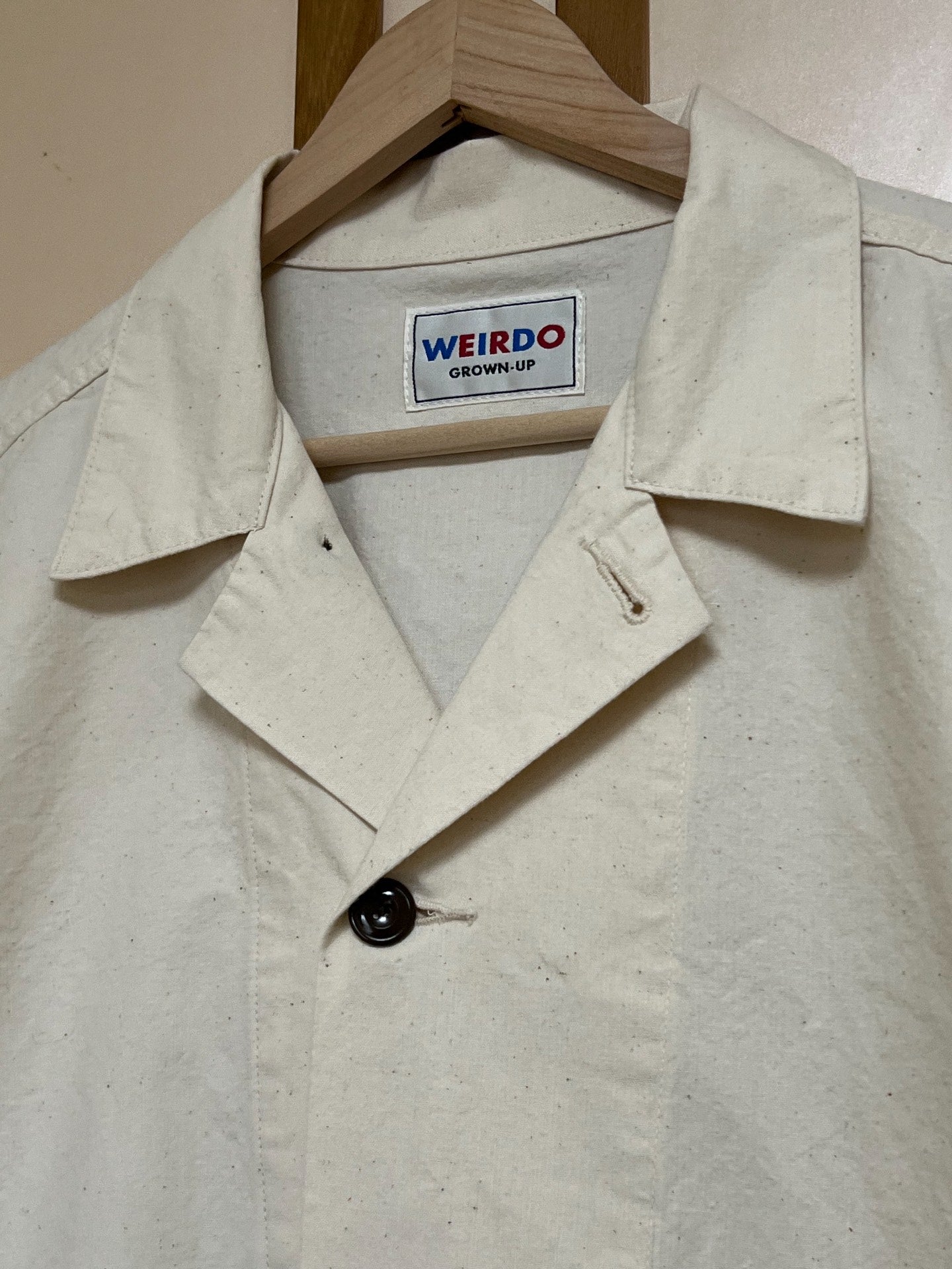 Weirdo Psycho Embroidered Print Work Jacket