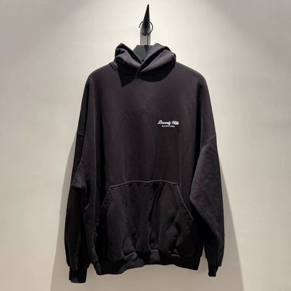 Balenciaga Embroidered Logo Hoodie