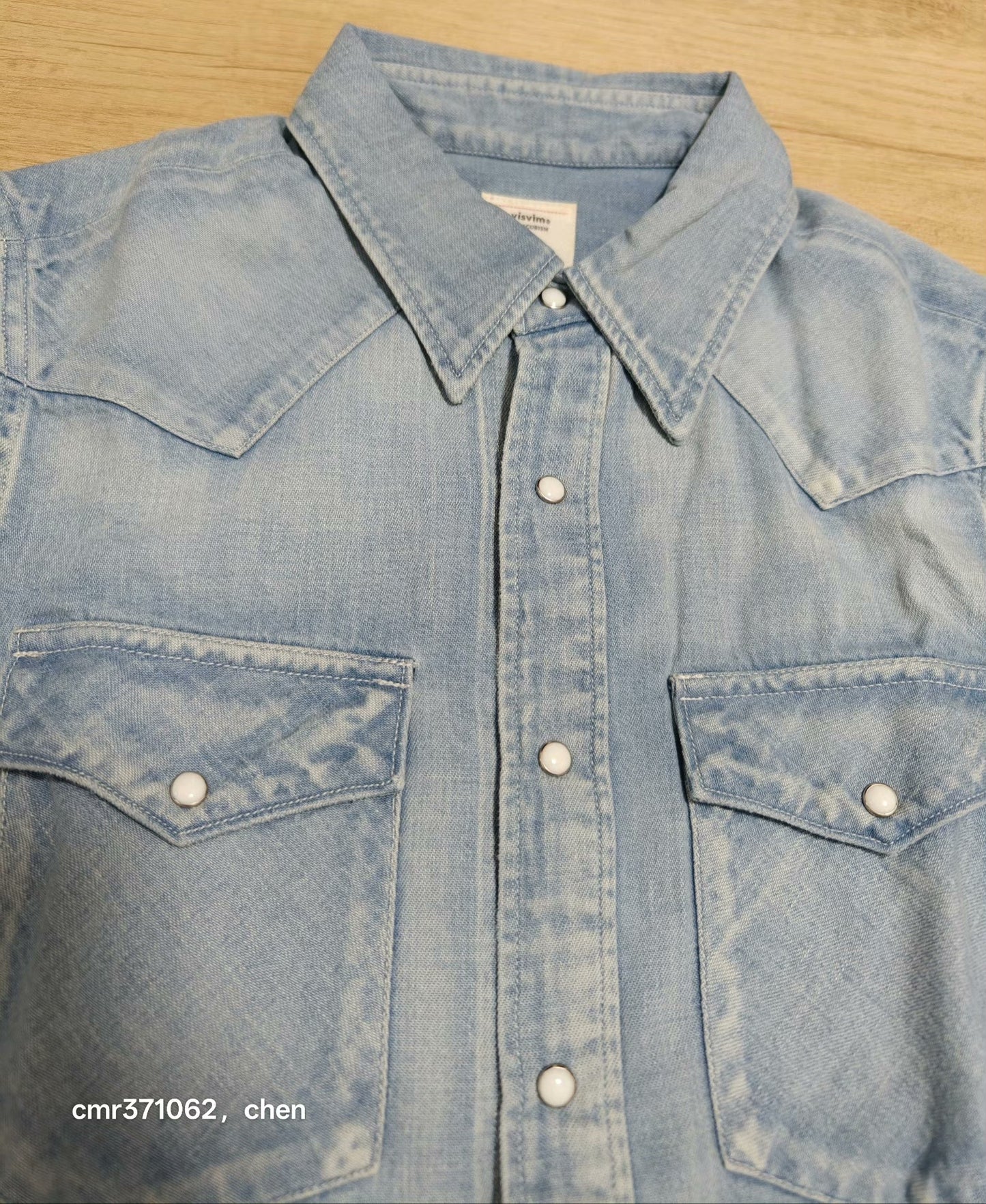 visvim 18SS Bandana Denim Shirt
