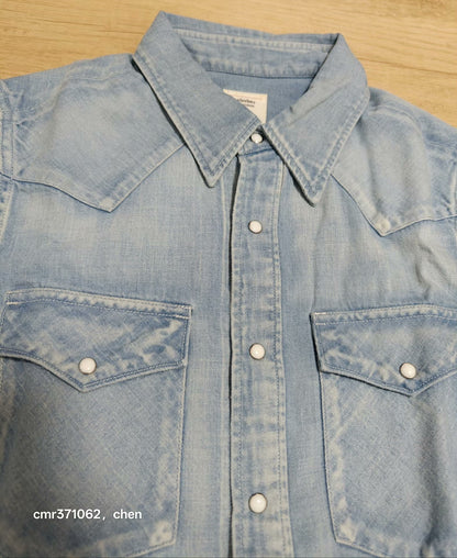 visvim 18SS Bandana Denim Shirt