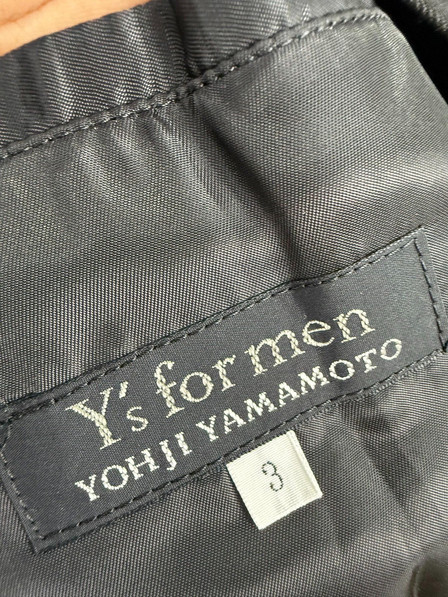 Yohji Yamamoto Wool Overcoat for Men