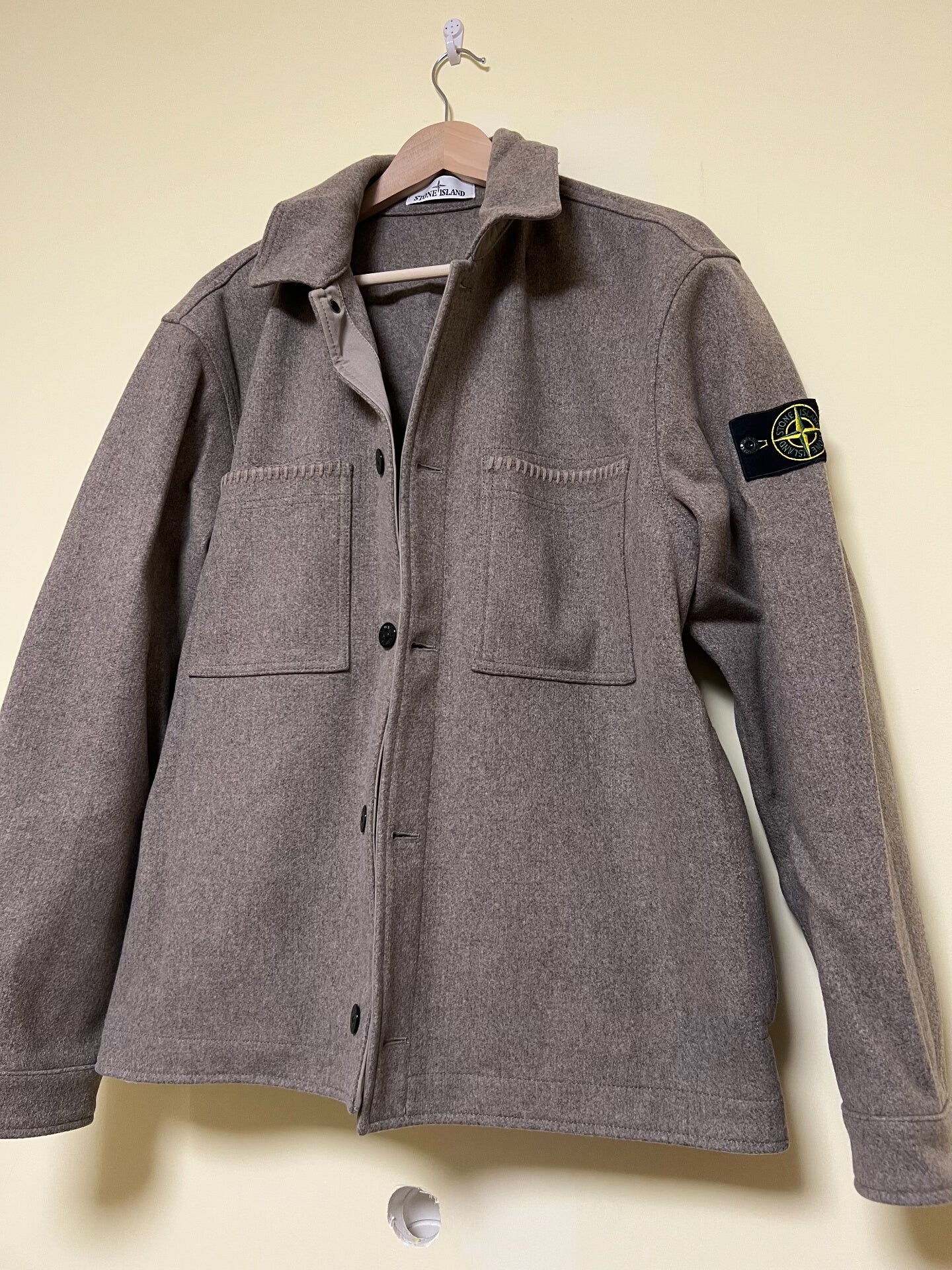 Stone Island FW23 Felt Overcoat