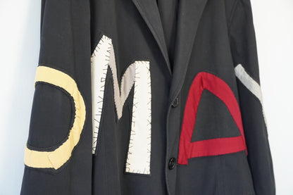 Yohji Yamamoto Letter Patch Jacket