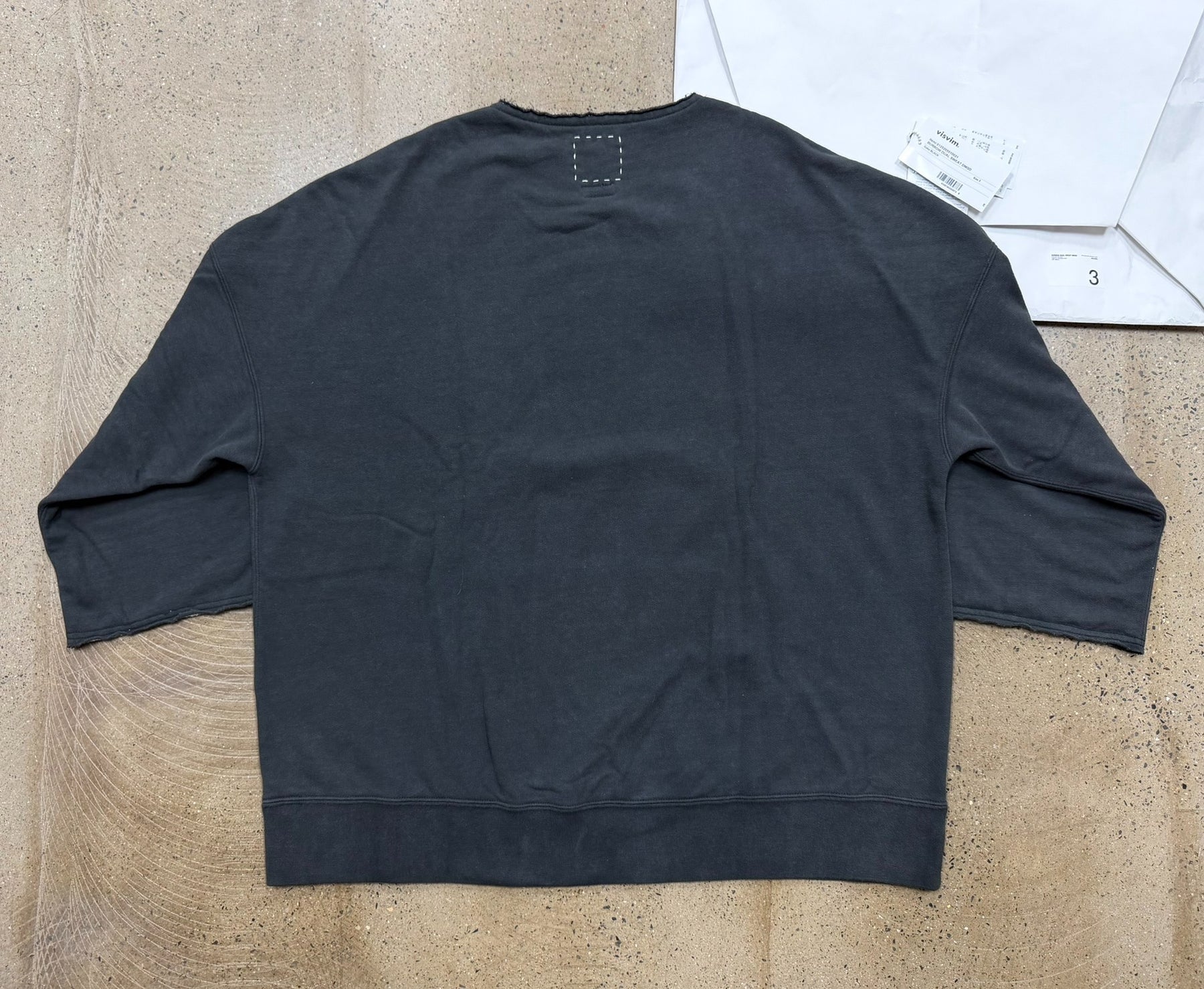 VISVIM 25AW Burrow Dual Sweat DMGD