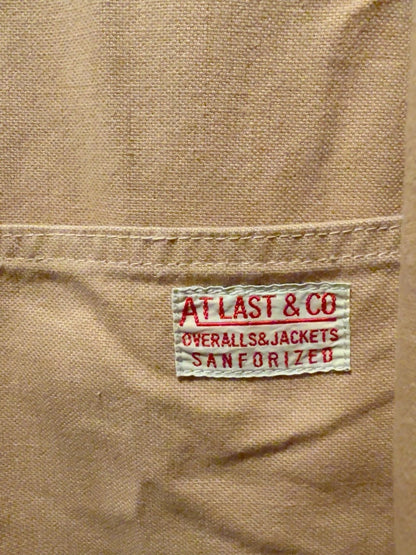 Atlast & Co Beige Workwear Jacket Size 40