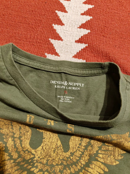RL RRL Vintage Green Eagle T-Shirt