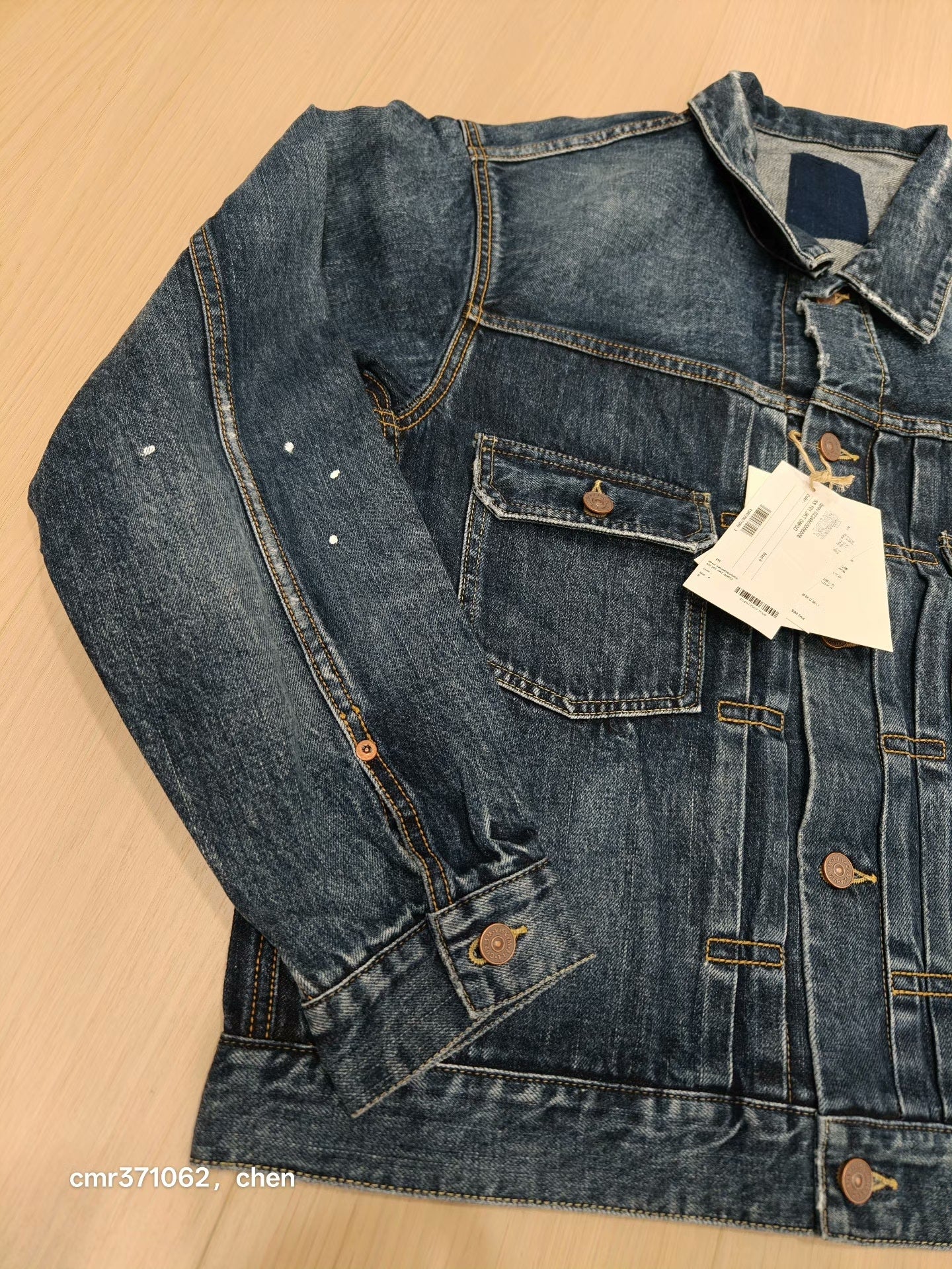 visvim 24 ICT 101 JKT DMGD