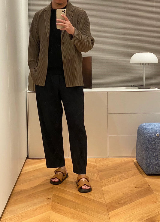 Issey Miyake Pleated Trousers for Men