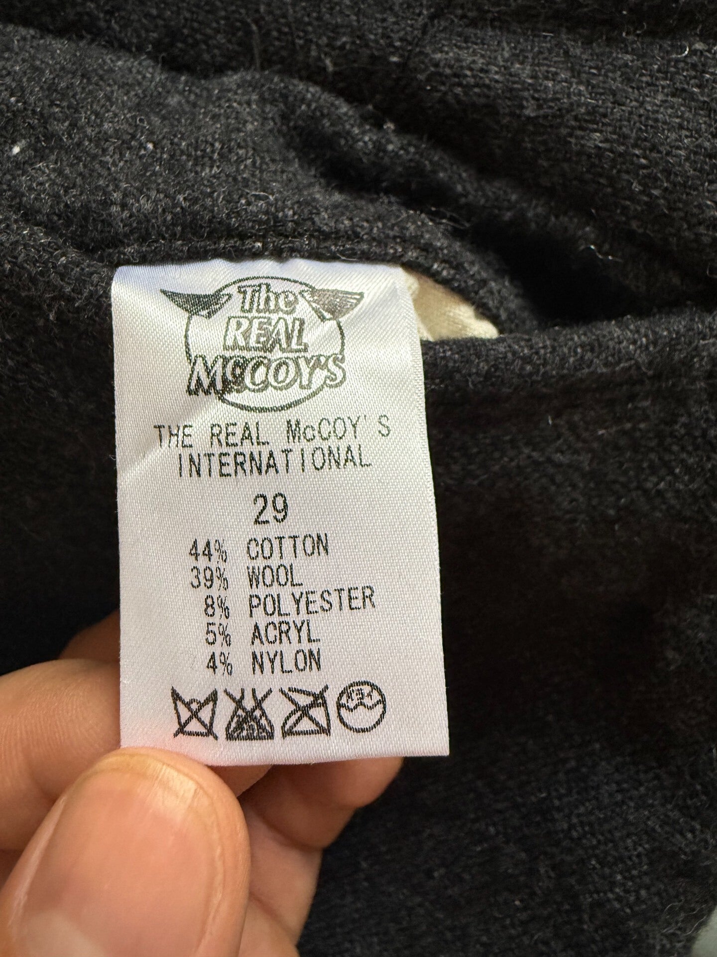 The Real McCoy Wool Blend Pants