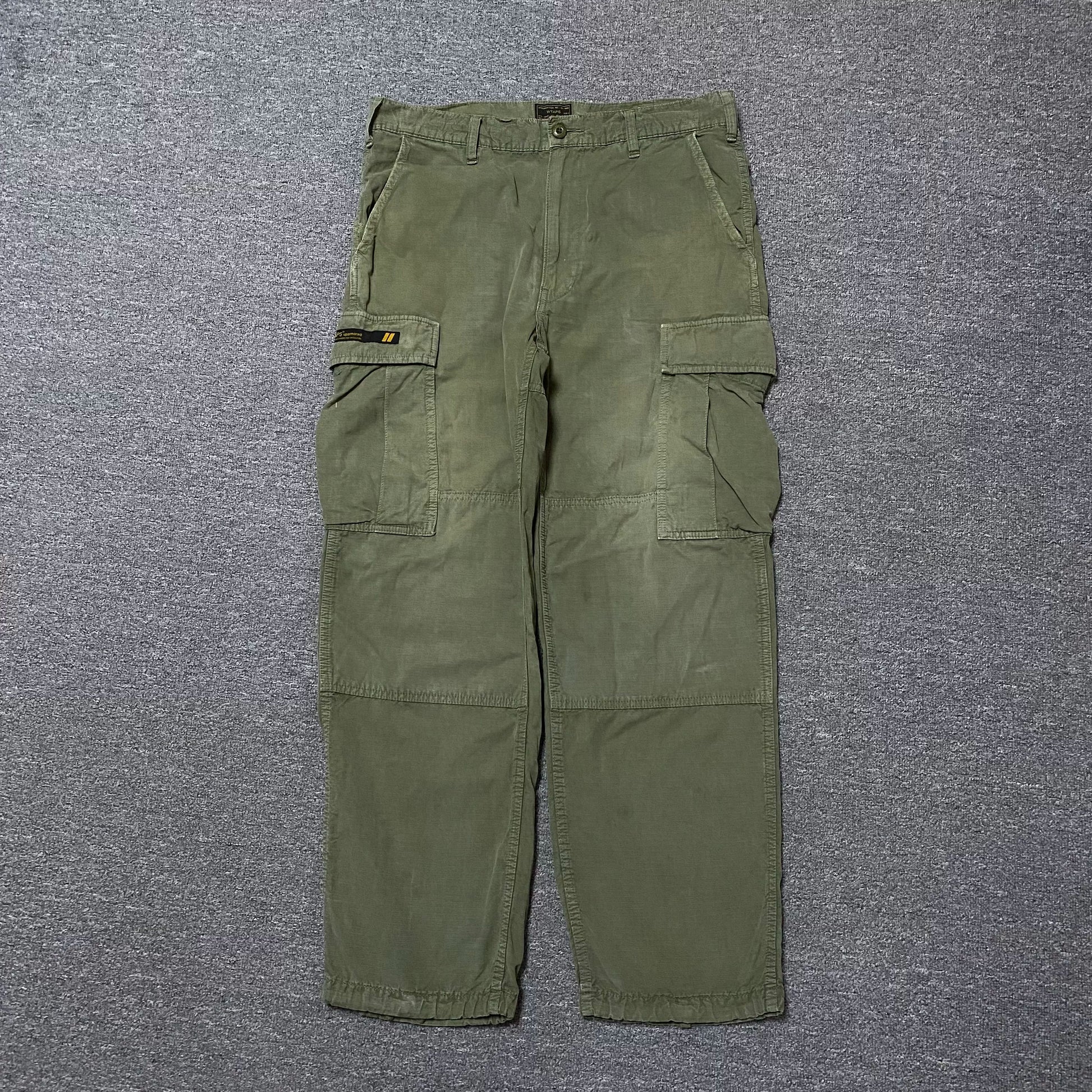 WTAPS 15SS JUNGLE Tie-Dye Washed Cargo Pants