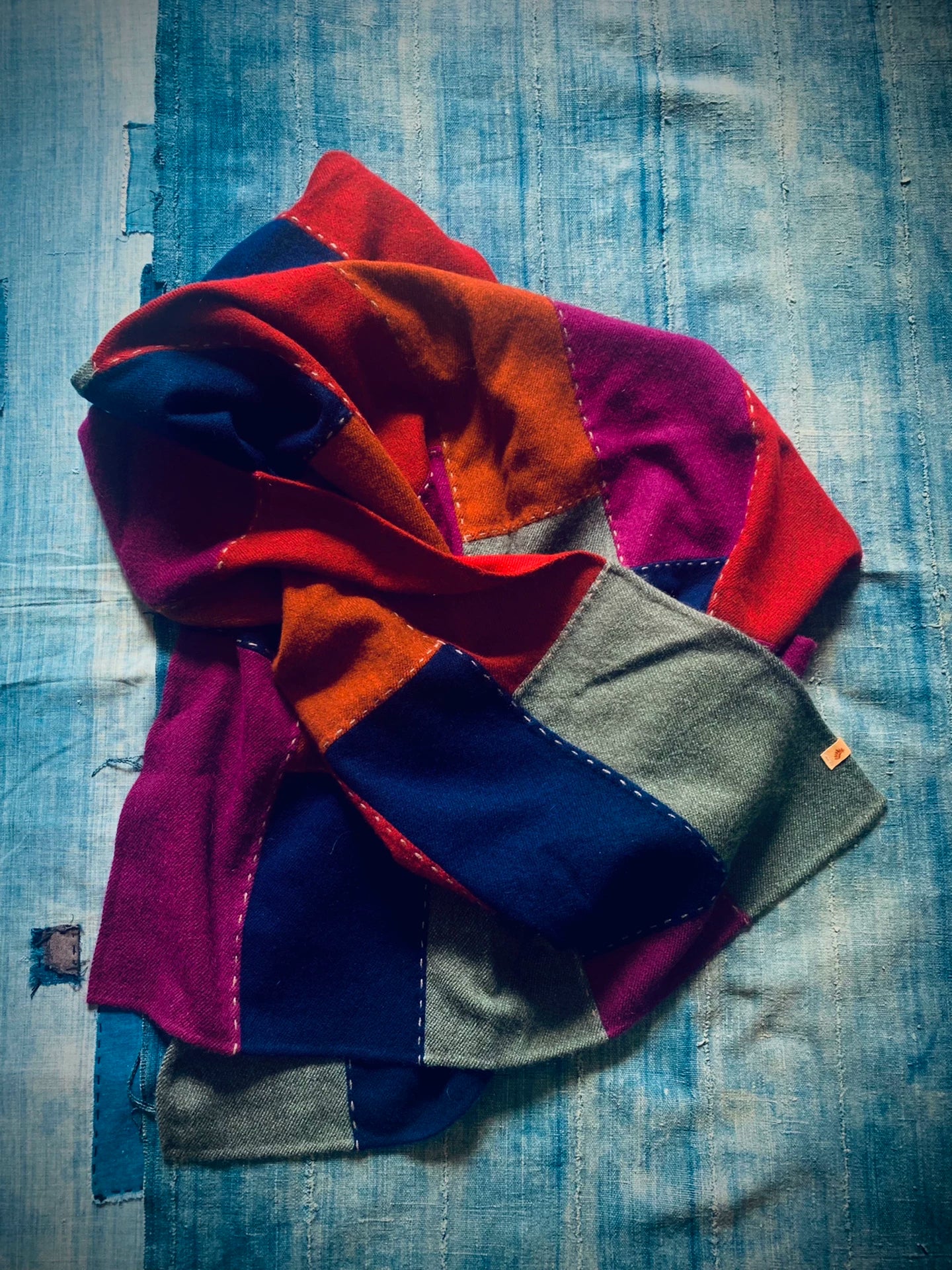 Visvim 2015AW Patchwork Yak Wool Blanket