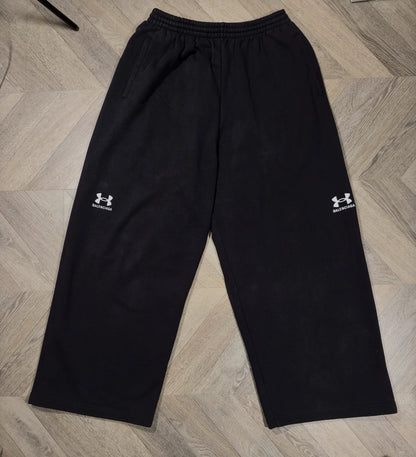 balenciaga under armour embroidered zip hoodie set