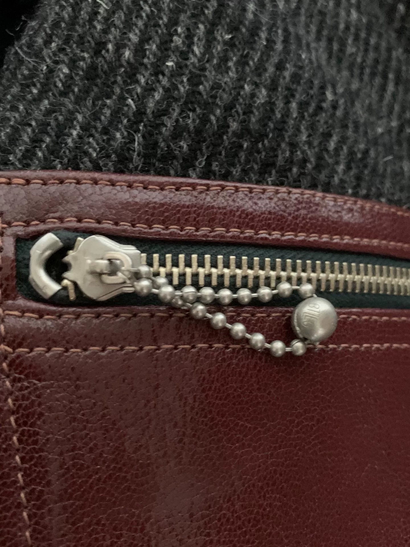 freewheelers burgundy leather jacket