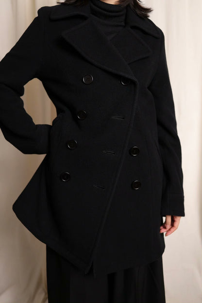 Workshop by Yohji 1980s Double-Breasted Coat