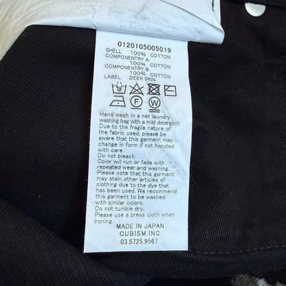 VISVIM 20SS Social Sculpture Black DMGD