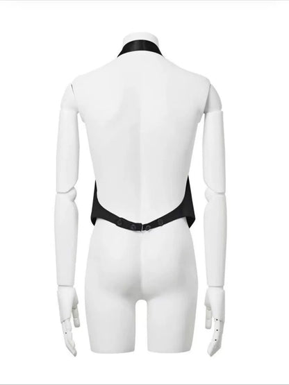 Maison Margiela Backless Neck Tie Vest