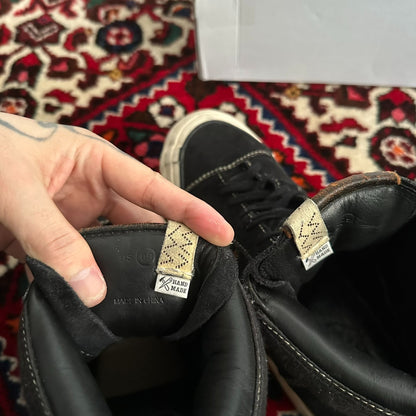 visvim zephyr hi g.patten canvas shoes