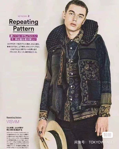 visvim jumbo shirt silk bandana oversized design