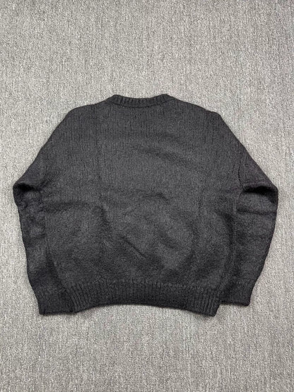 Saint Laurent FW22 Letter Jacquard Sweater