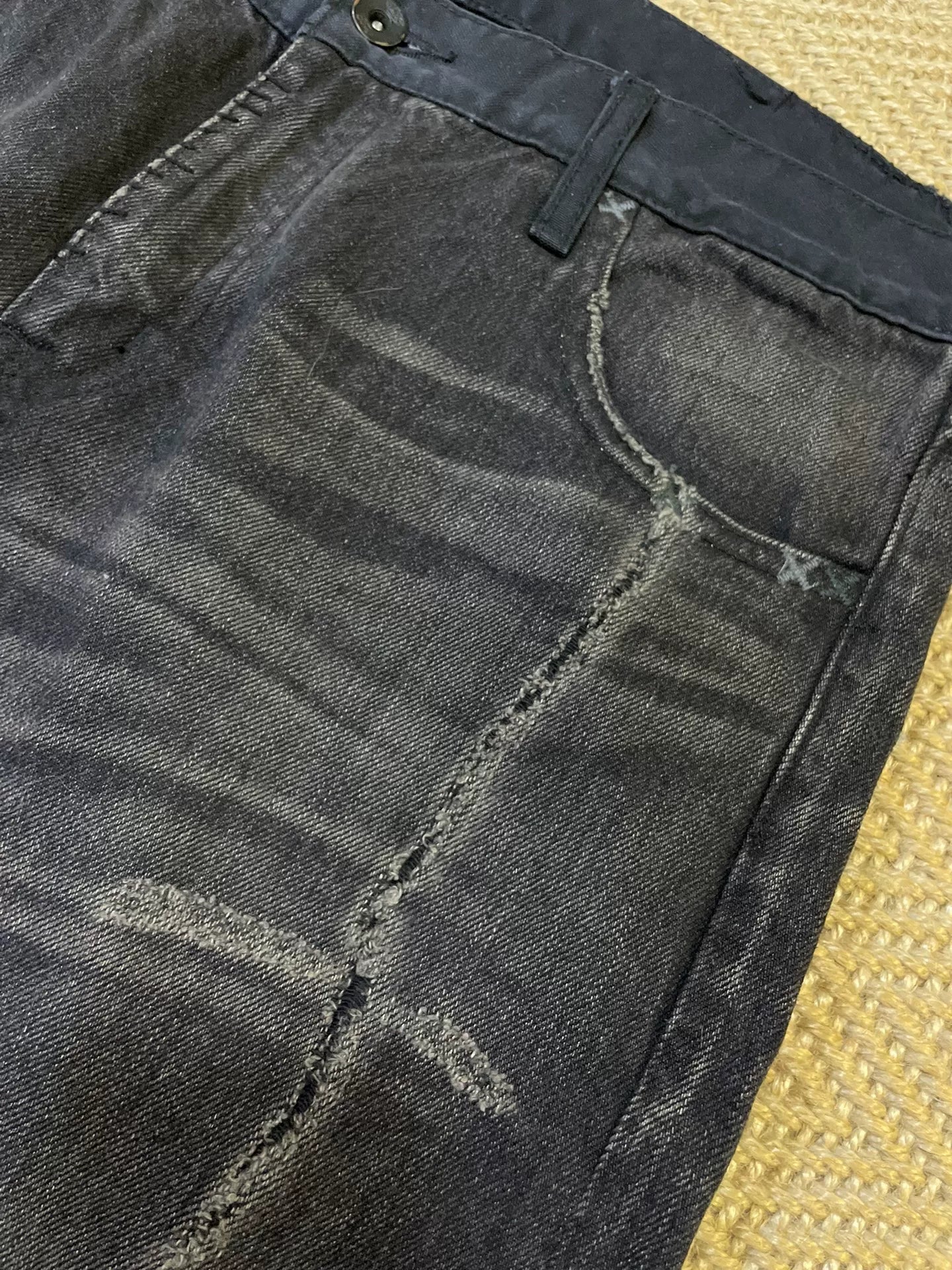 NEIGHBORHOOD 07EX Black Denim Jeans