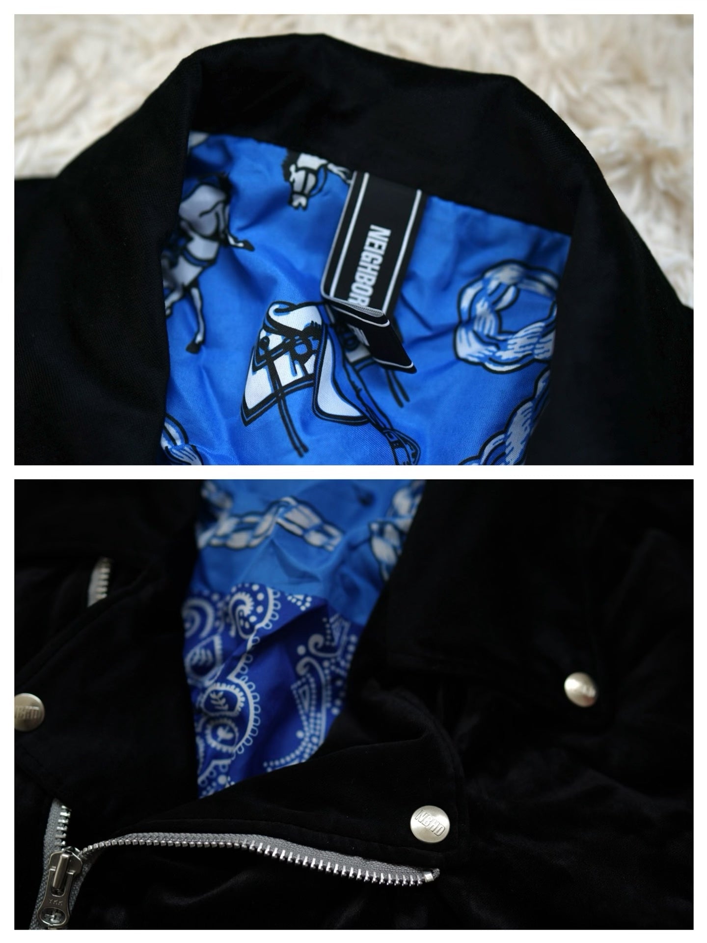 NEIGHBORHOOD CR-JKT 21SS Velvet Jacket