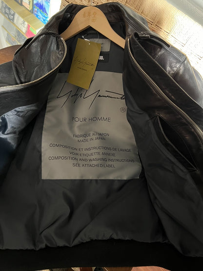 Yohji Yamamoto x Neighborhood A2 Leather Jacket