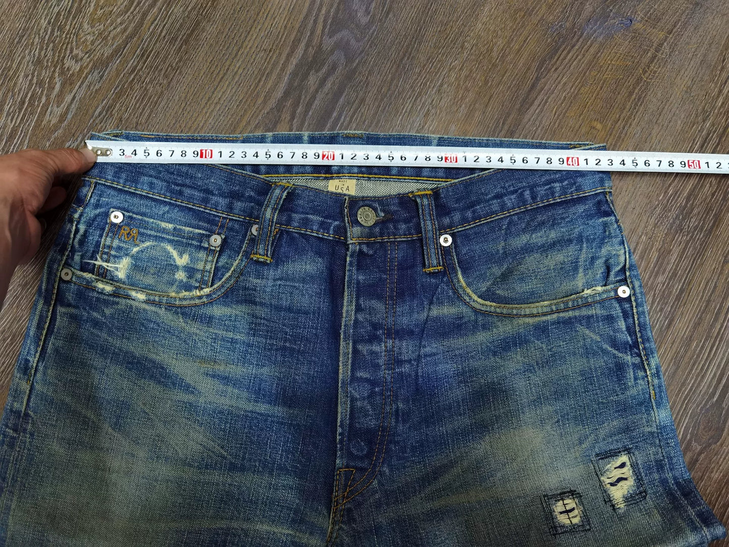 RRL Vintage Loose Straight Jeans W32