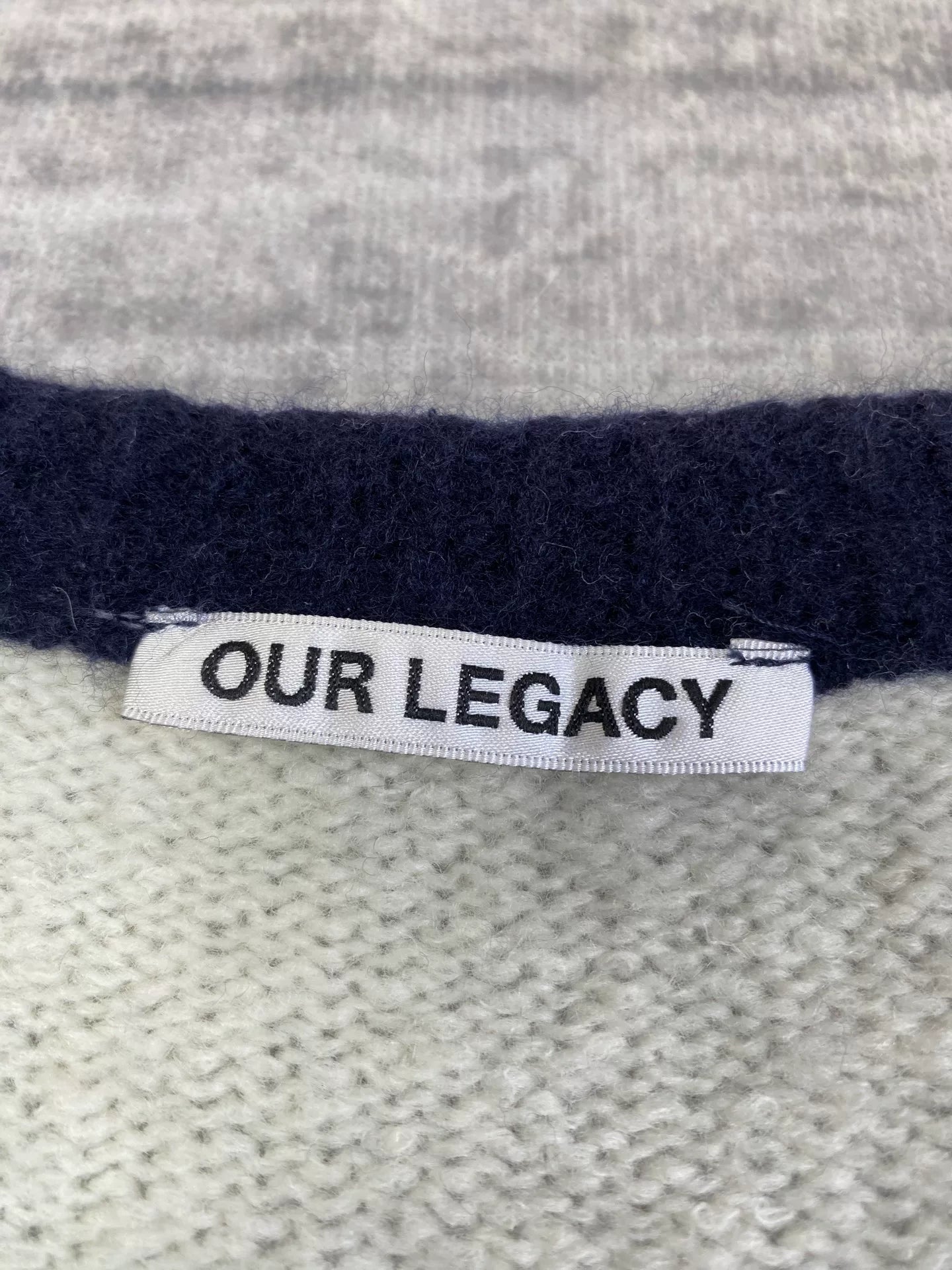 Our Legacy Black and White Striped Sweater