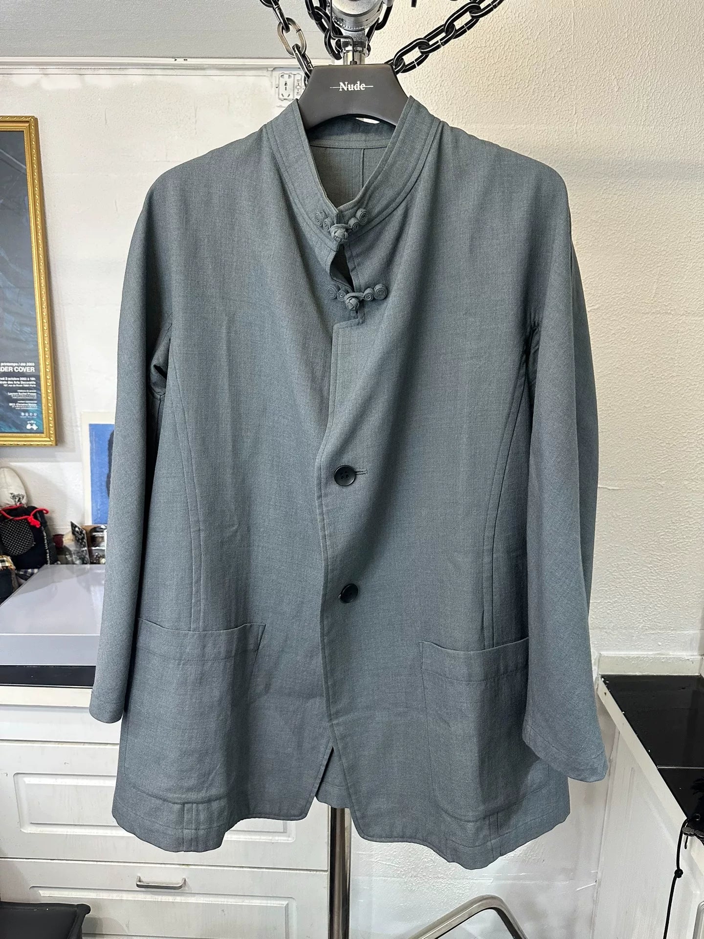 Yohji Yamamoto Y's Men's Mandarin Collar Suit