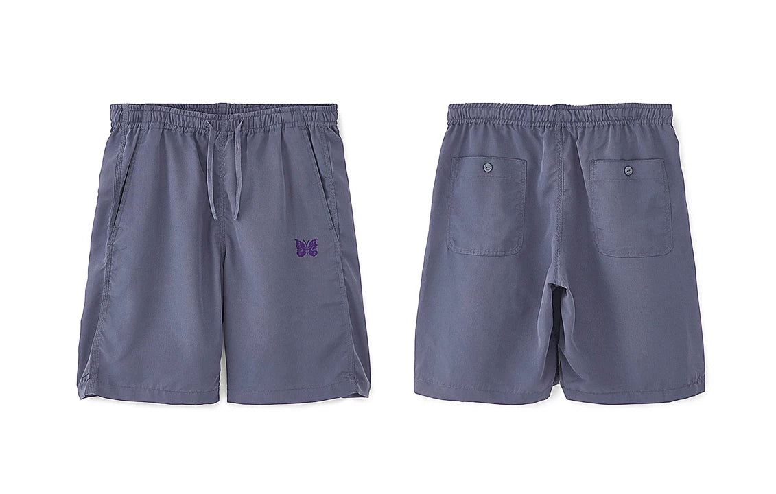needles basketball shorts smoke purple color