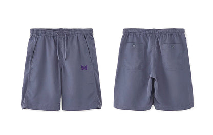 needles basketball shorts smoke purple color