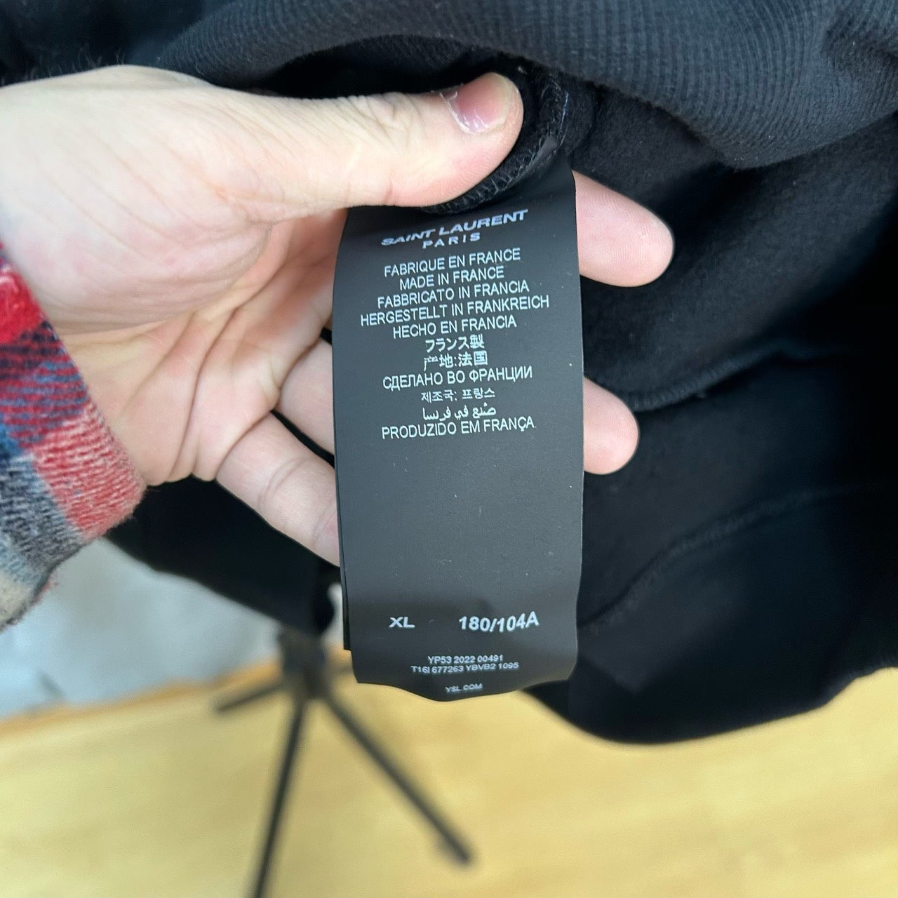 YSL Vintage Style Hoodie with Tag XL Size