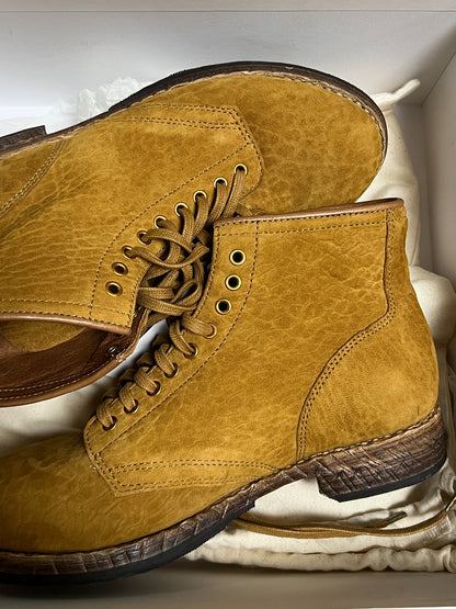 VISVIM BRIGADIER MID-FOLK CAMEL