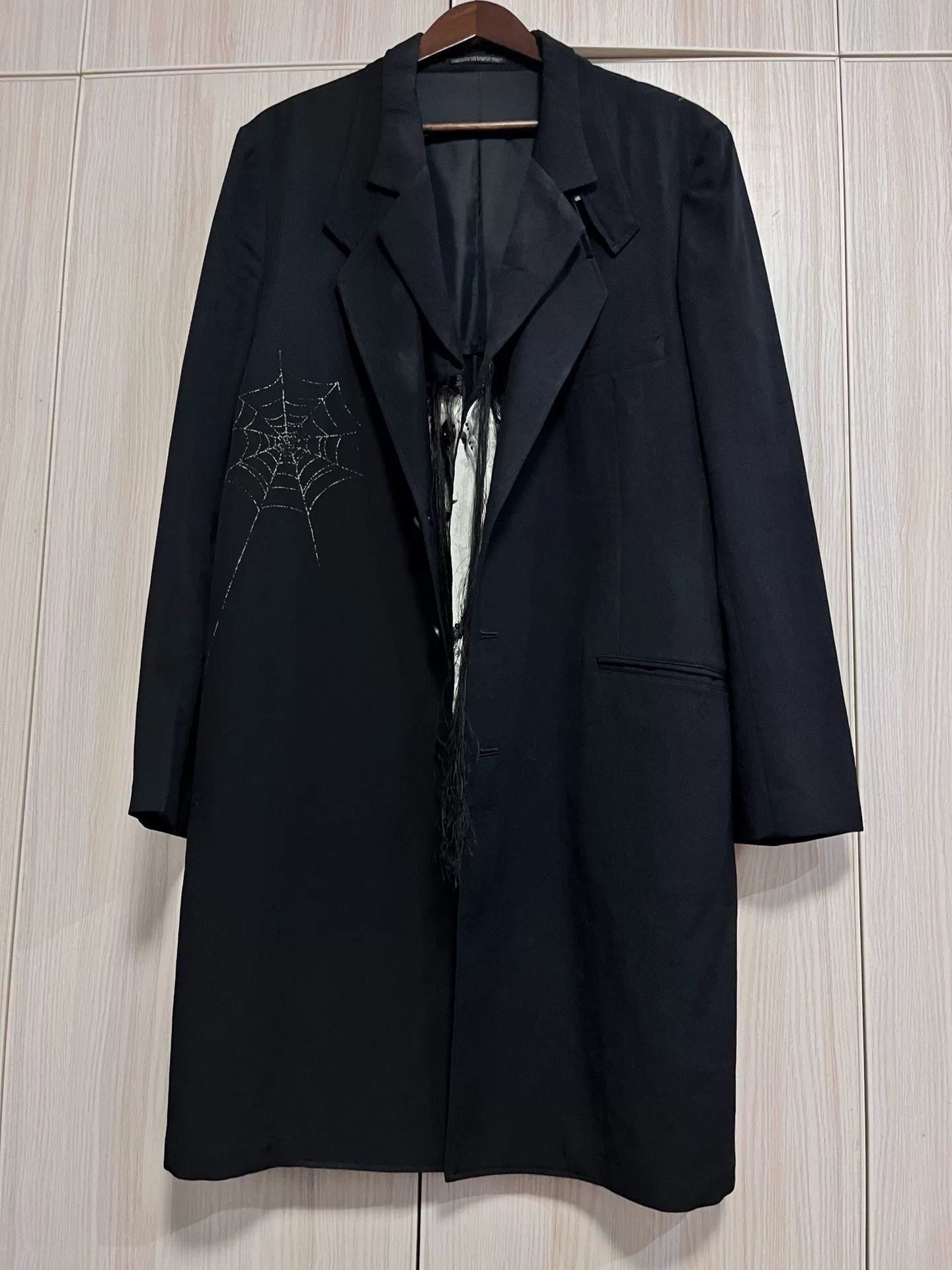 Yohji Yamamoto 18aw Spider Web Design