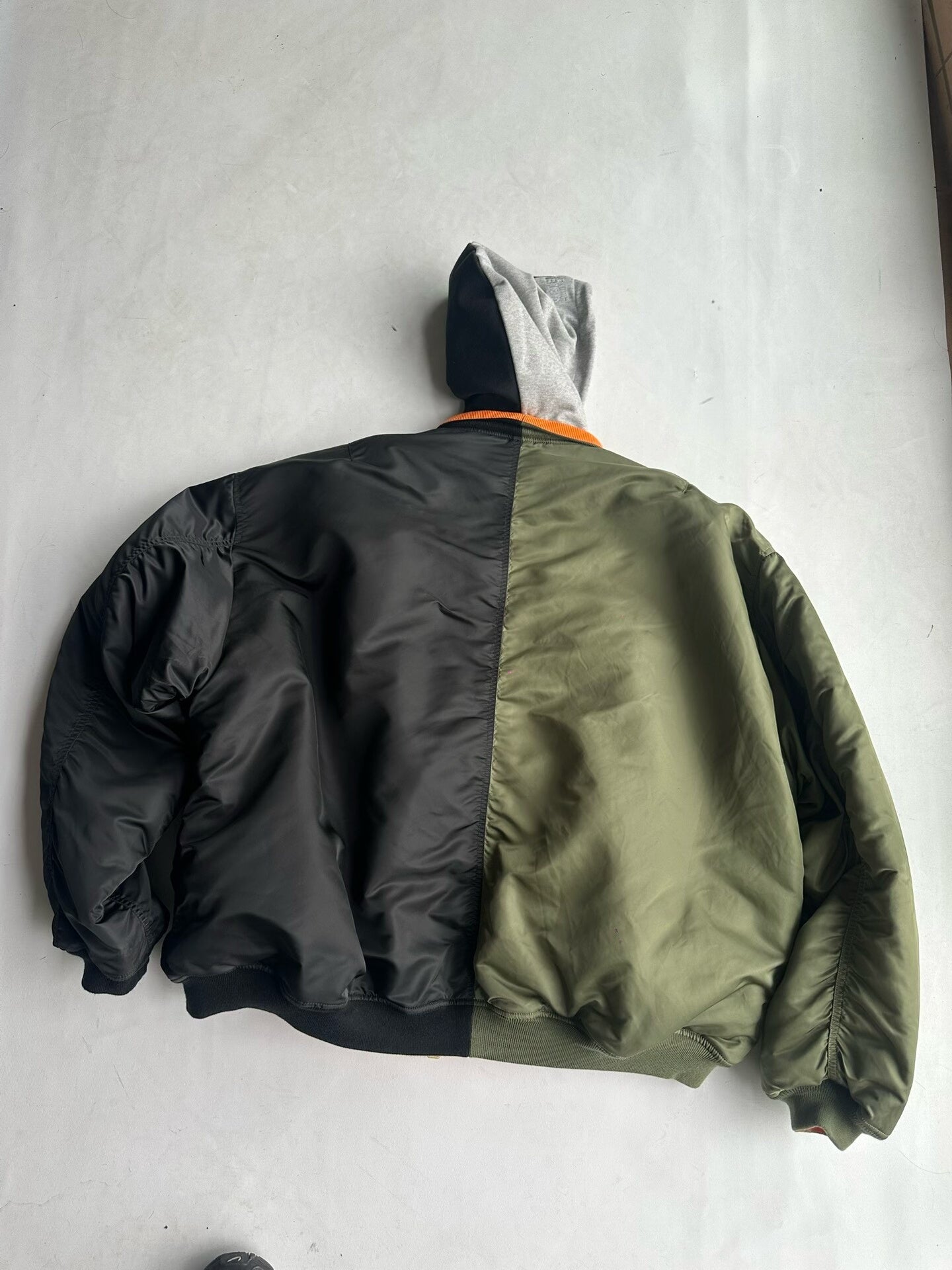 Vetements Color Block Bomber Jacket